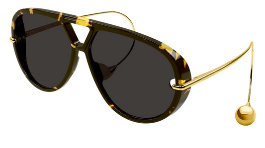 BOTTEGA VENETA BV1273S 005 HAVANA GOLD