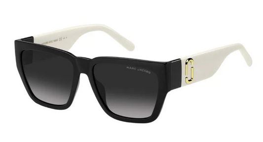 MARC JACOBS 646/S 080S 9O BLACK/GREY GRADIENT