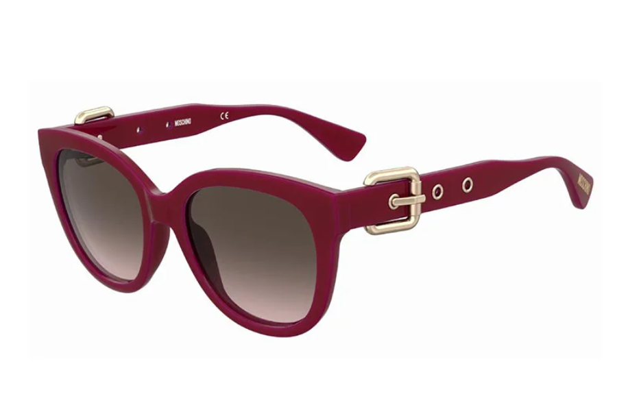 MOSCHINO MOS143/S OC9A RED / BROWN