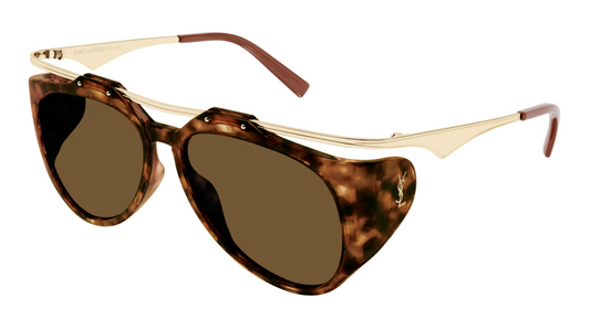 YSL SLM137 AMELIA 002 BROWN